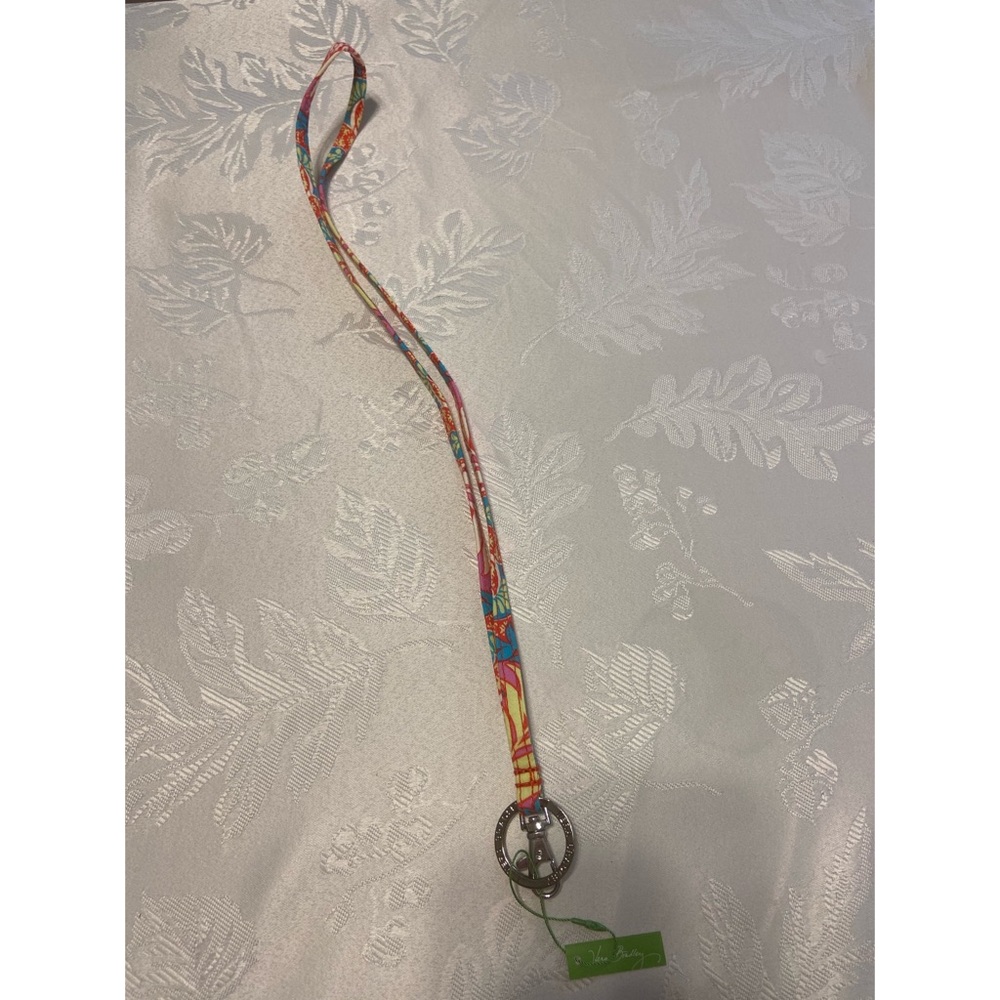 Vera Bradley Lanyard NWT Paisley In Paradise